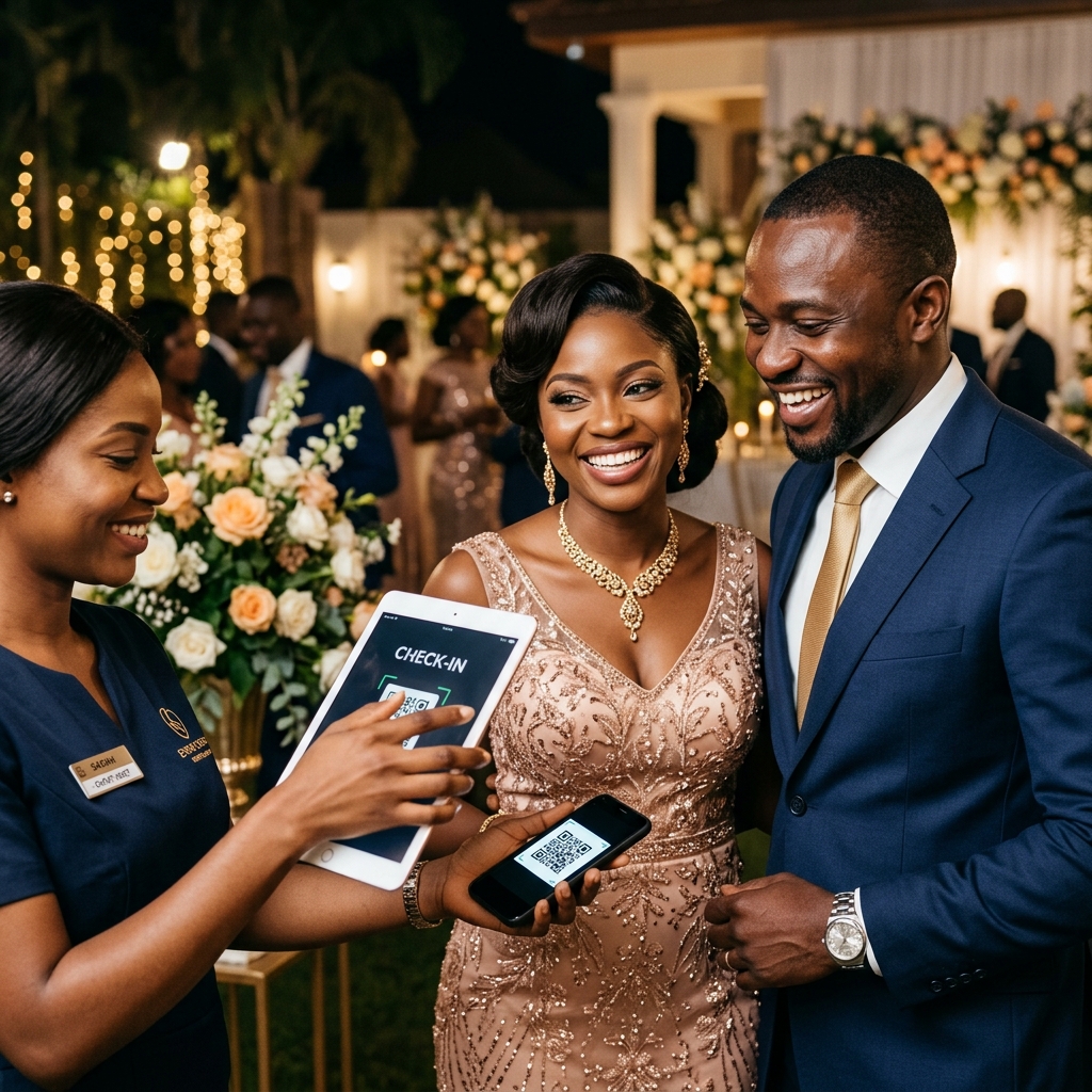 Cérémonie traditionnelle camerounaise accueillie avec One Check-in